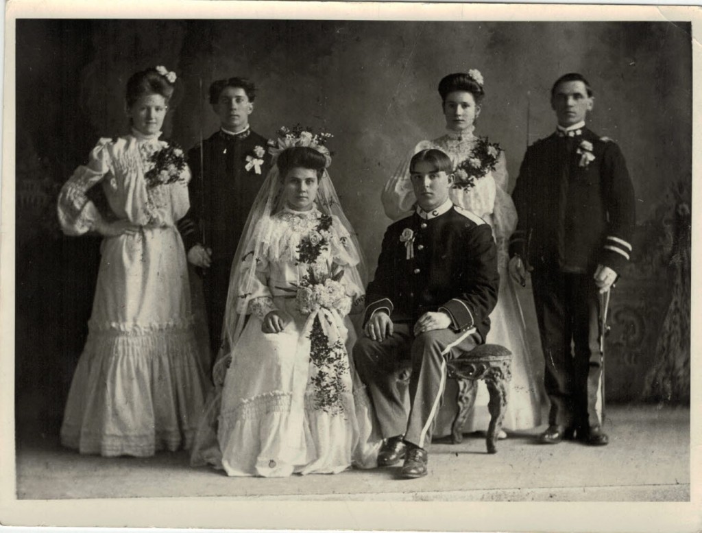 wedding photo, joseph and rose
